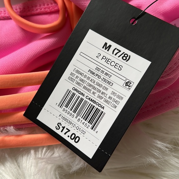 NWT Pink and Orange Bikini - Picture 6 of 6